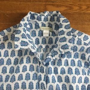 Garnet Hill button down shirt